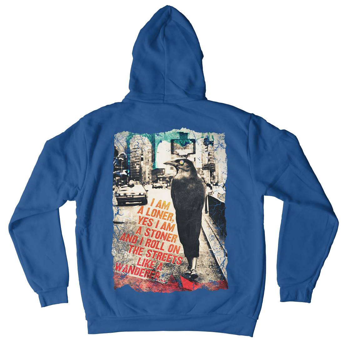 I Am A Loner Mens Hoodie With Pocket Art A850