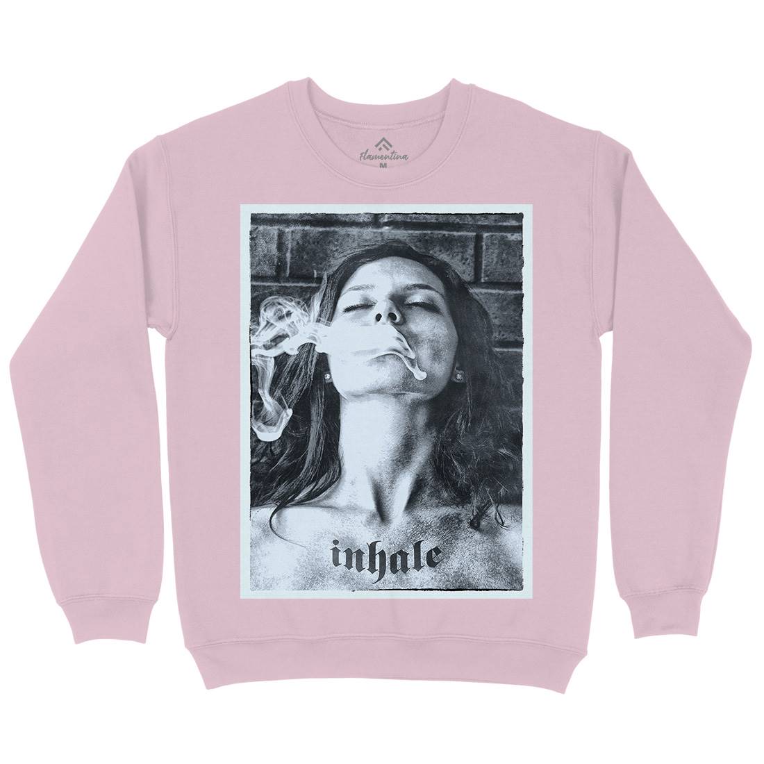Inhale Kids Crew Neck Sweatshirt Drugs A851
