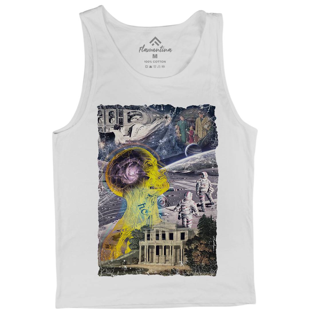 Inner Vision Mens Tank Top Vest Space A852