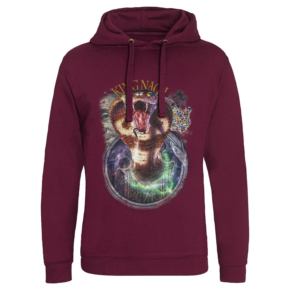 King Naga Mens Hoodie Without Pocket Space A856