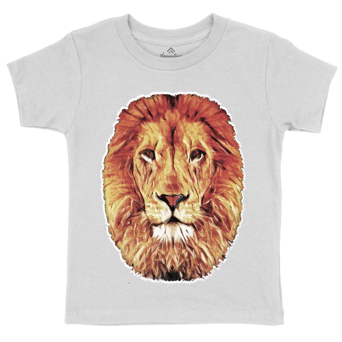 Leo Kids Crew Neck T-Shirt Animals A860