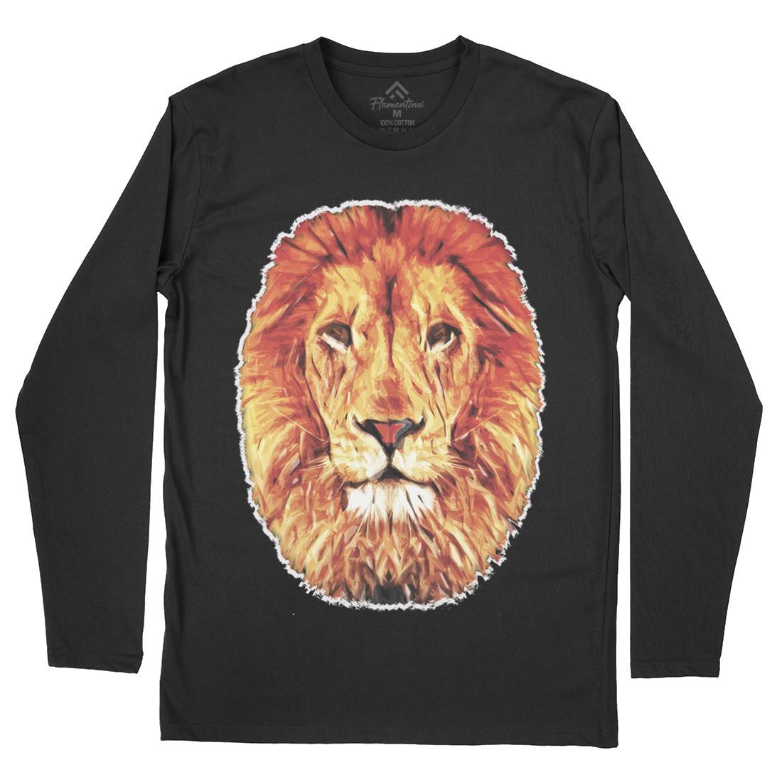 Leo Mens Long Sleeve T-Shirt Animals A860