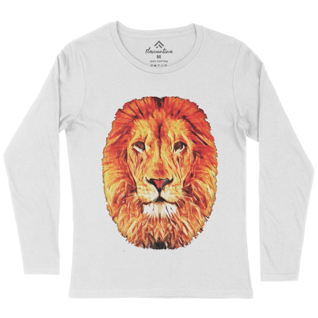 Leo Womens Long Sleeve T-Shirt Animals A860