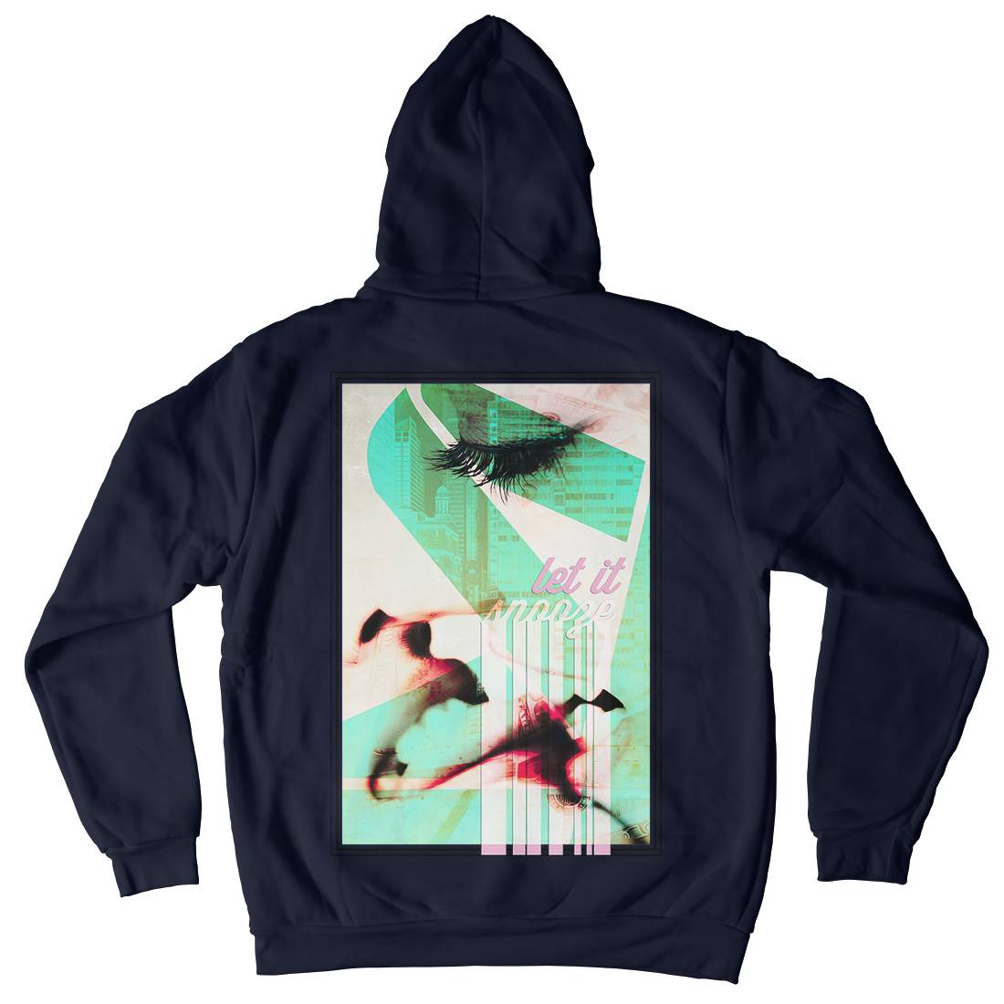 Let It Snooze Mens Hoodie With Pocket Art A861