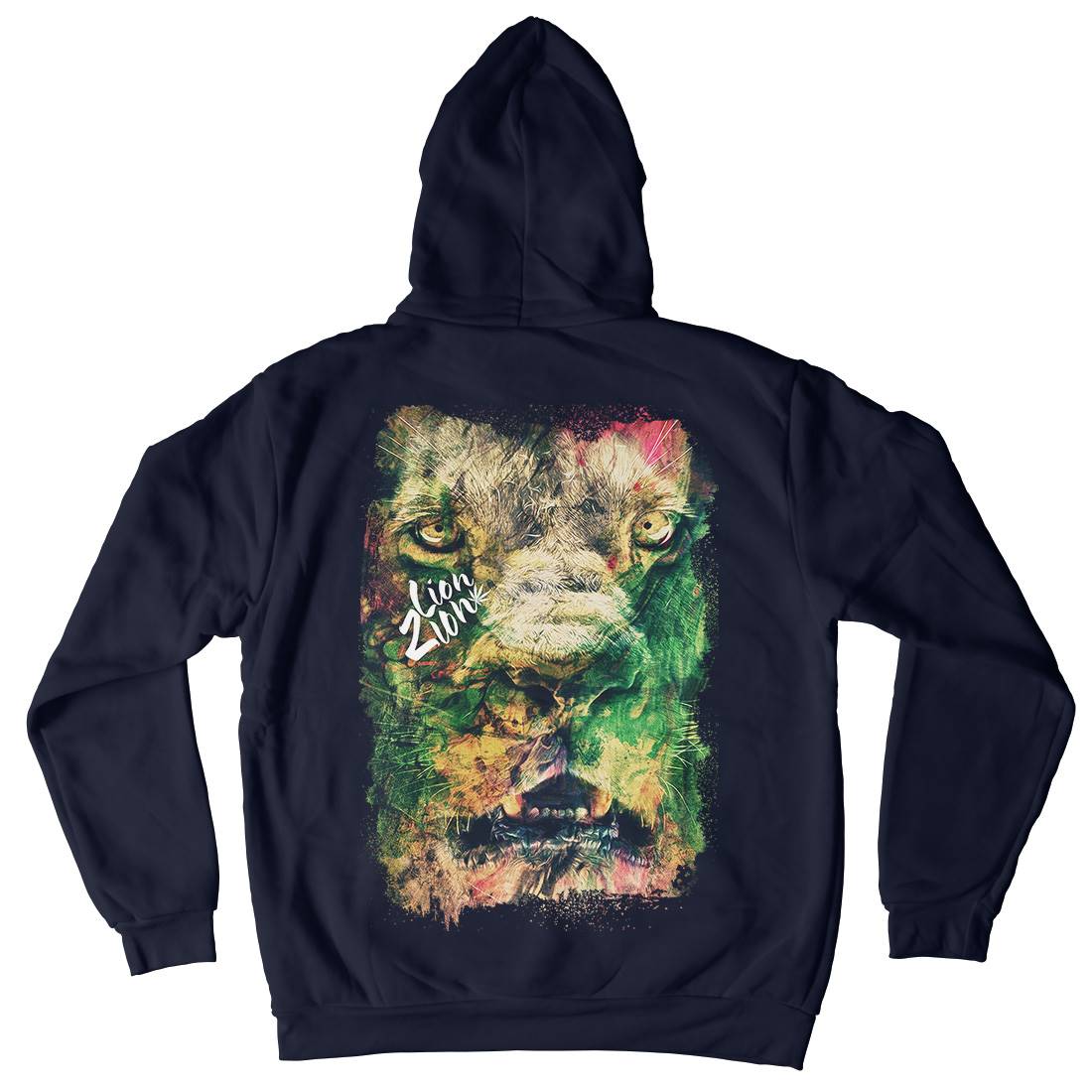 Lionzion Mens Hoodie With Pocket Drugs A866