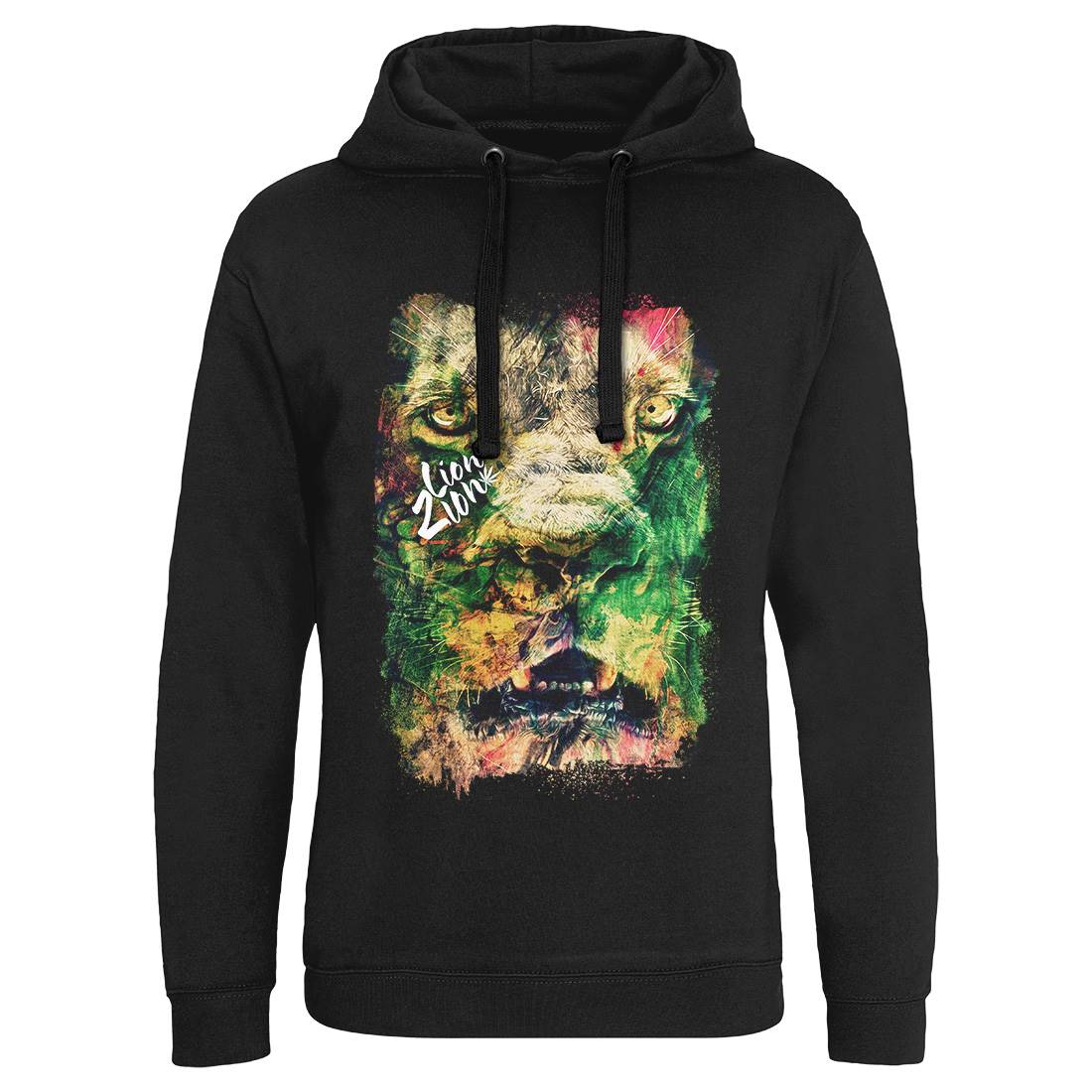 Lionzion Mens Hoodie Without Pocket Drugs A866