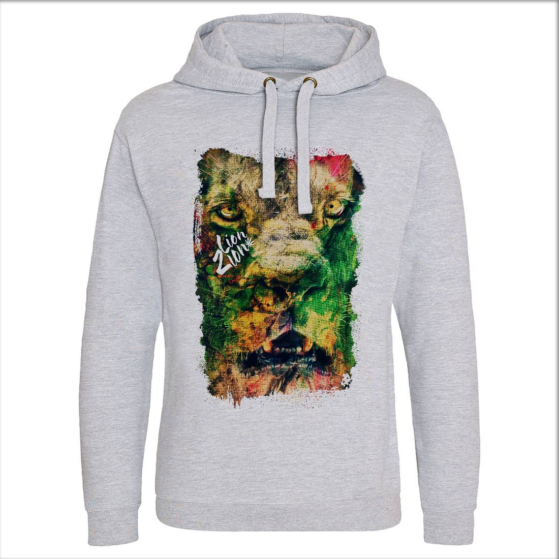 Lionzion Mens Hoodie Without Pocket Drugs A866