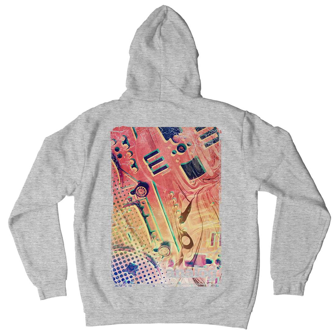Love Analog Mens Hoodie With Pocket Music A868