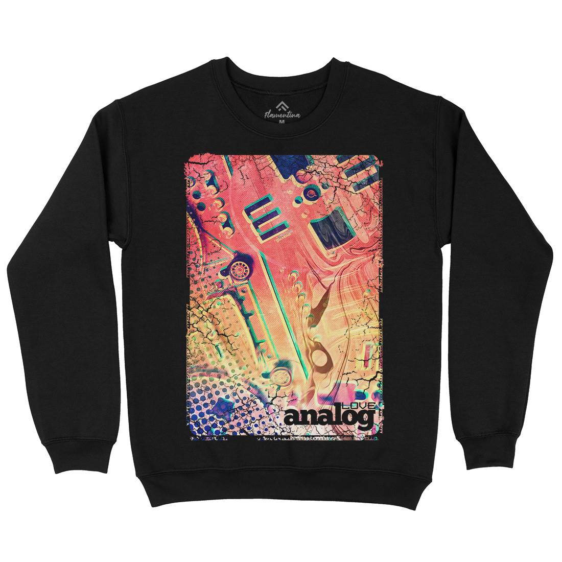 Love Analog Kids Crew Neck Sweatshirt Music A868