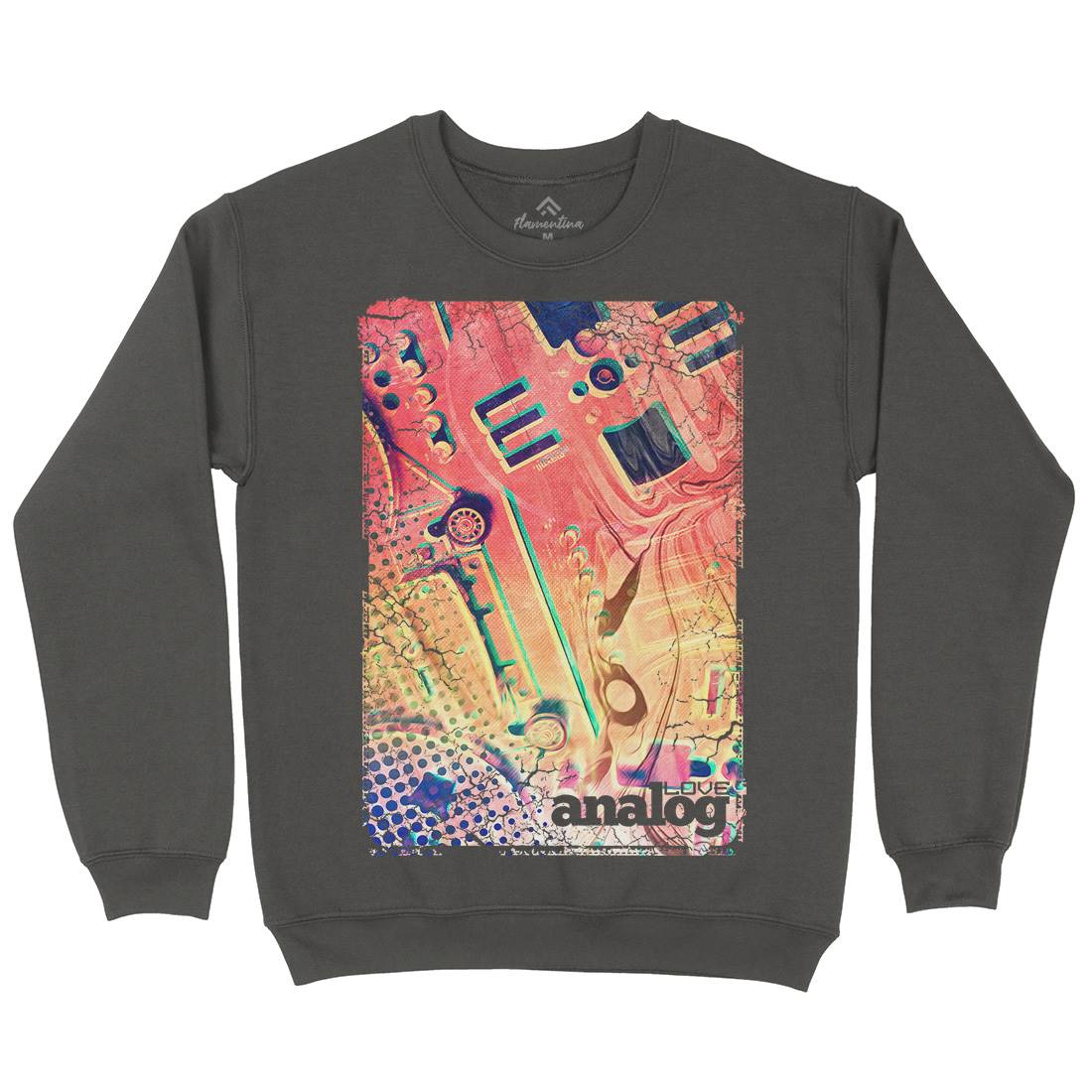 Love Analog Kids Crew Neck Sweatshirt Music A868