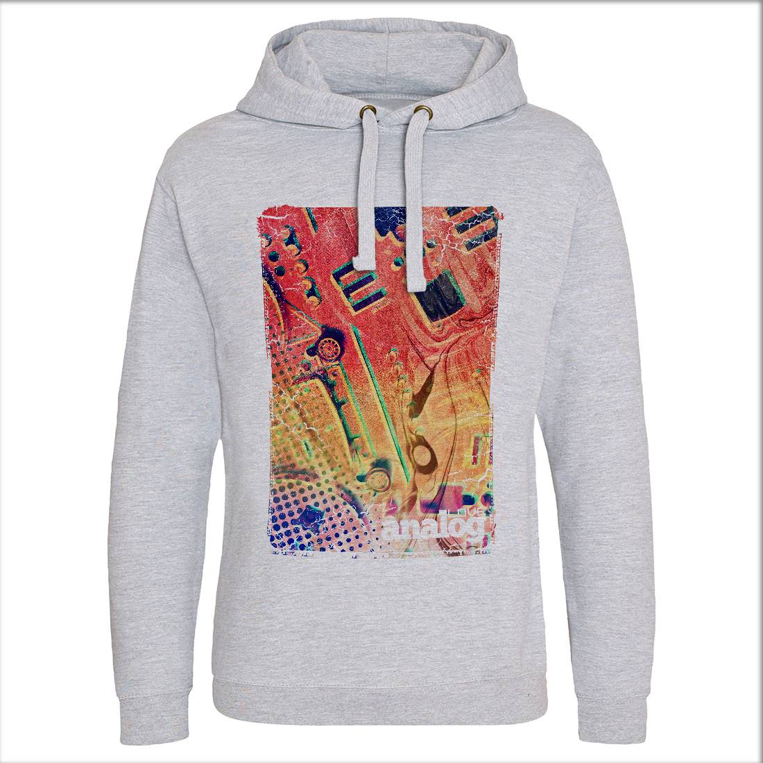 Love Analog Mens Hoodie Without Pocket Music A868