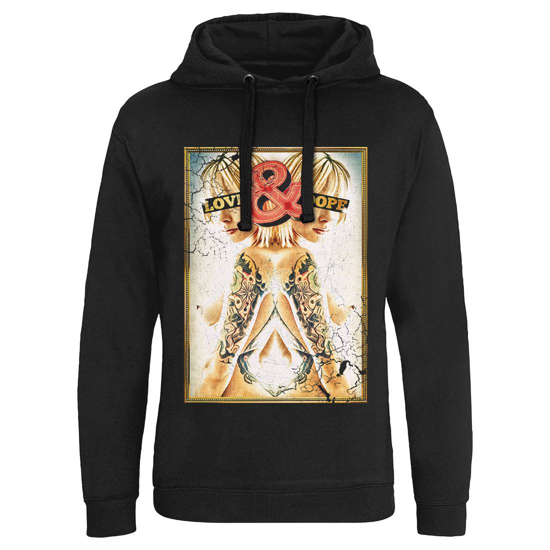 Love And Dope Mens Hoodie Without Pocket Drugs A869