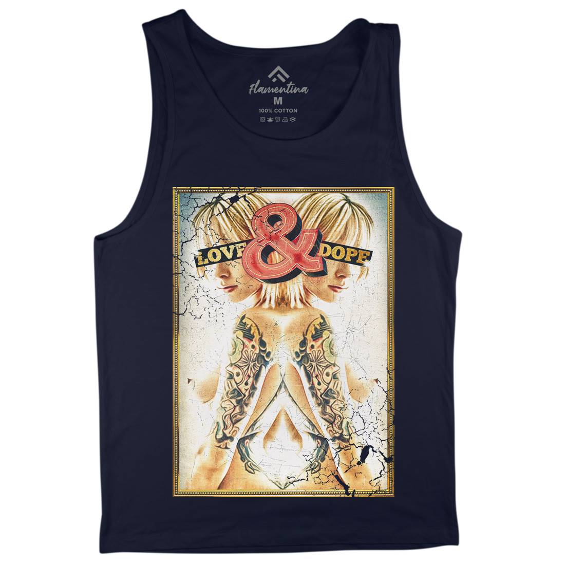 Love And Dope Mens Tank Top Vest Drugs A869