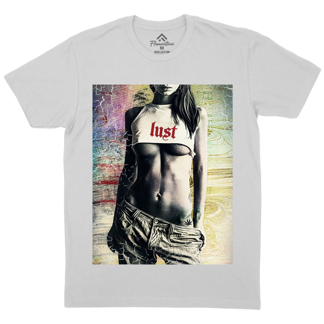 Lust Mens Crew Neck T-Shirt Art A872