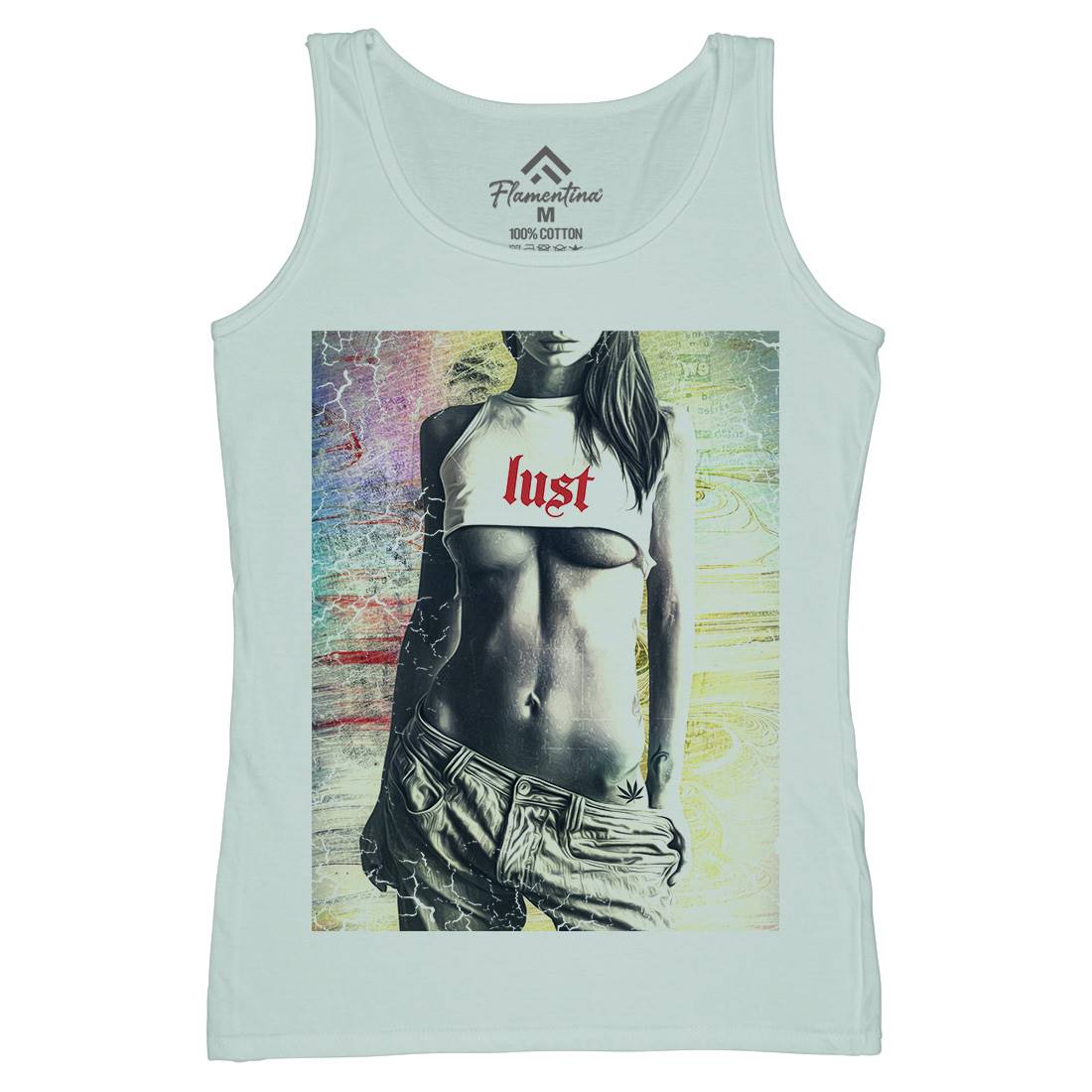 Lust Womens Organic Tank Top Vest Art A872