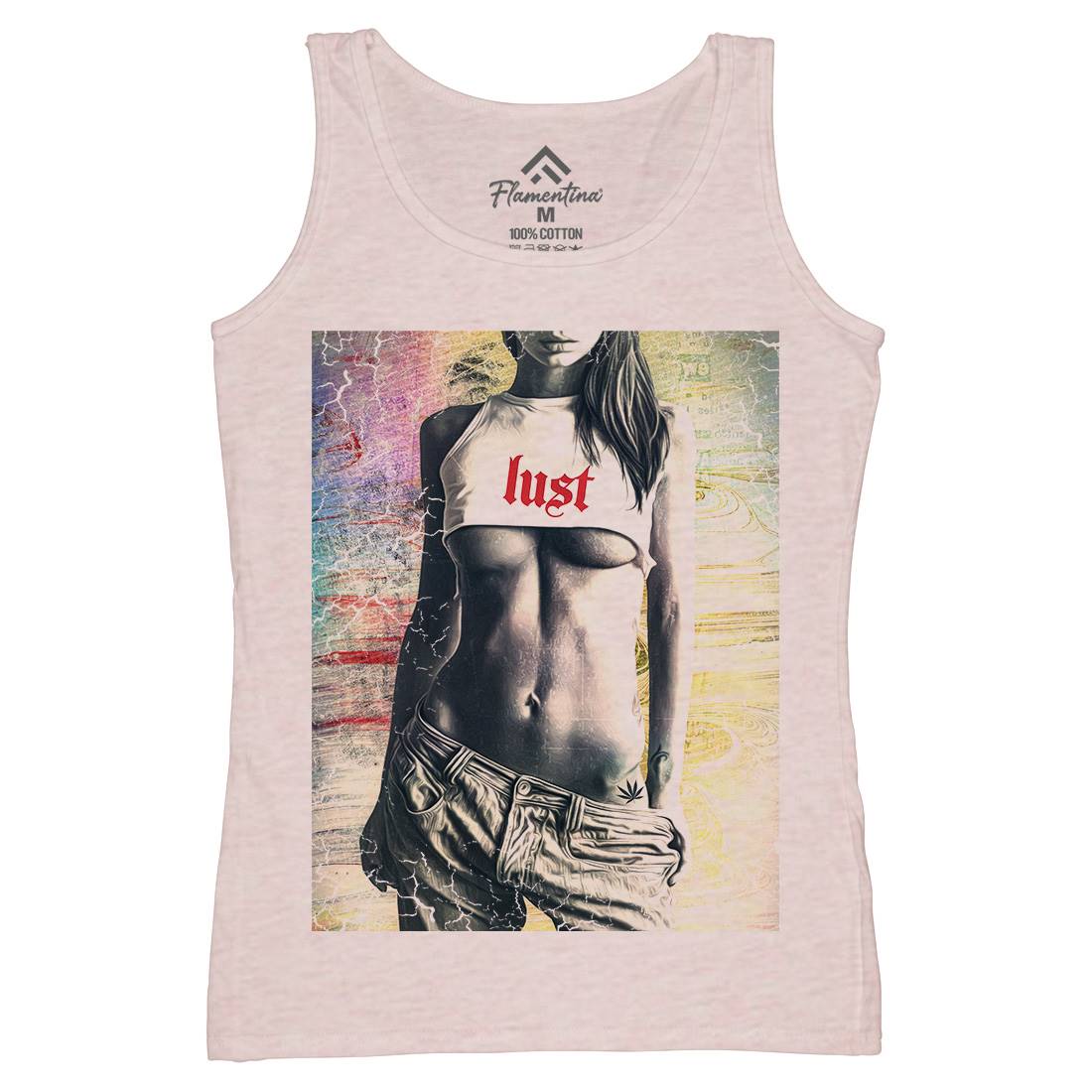 Lust Womens Organic Tank Top Vest Art A872