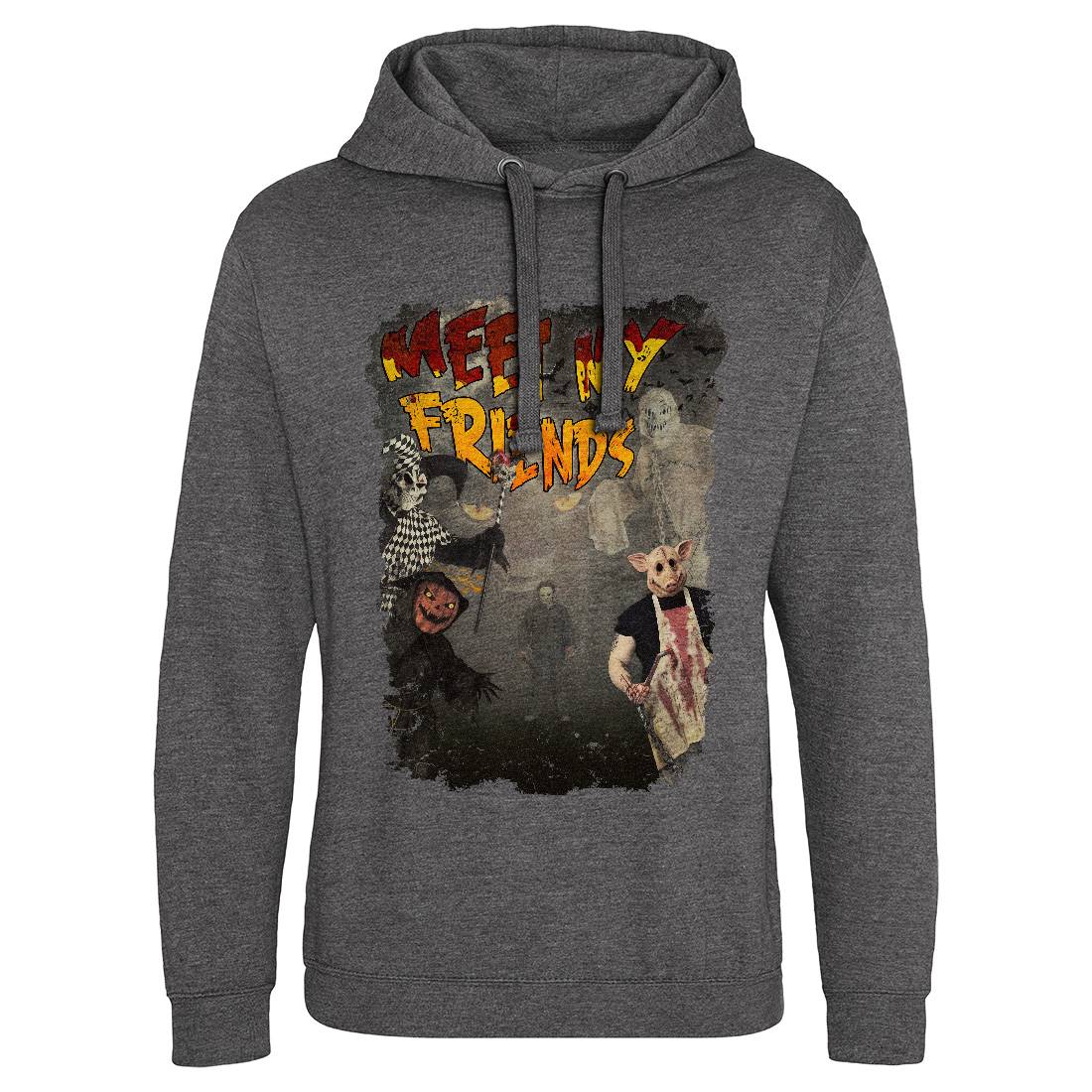 Meet My Friends Mens Hoodie Without Pocket Horror A875