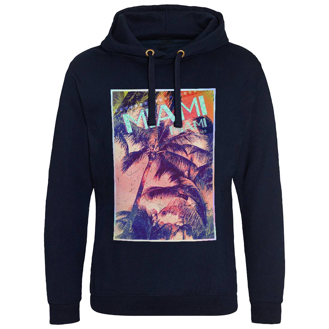 Miami Mens Hoodie Without Pocket Art A877