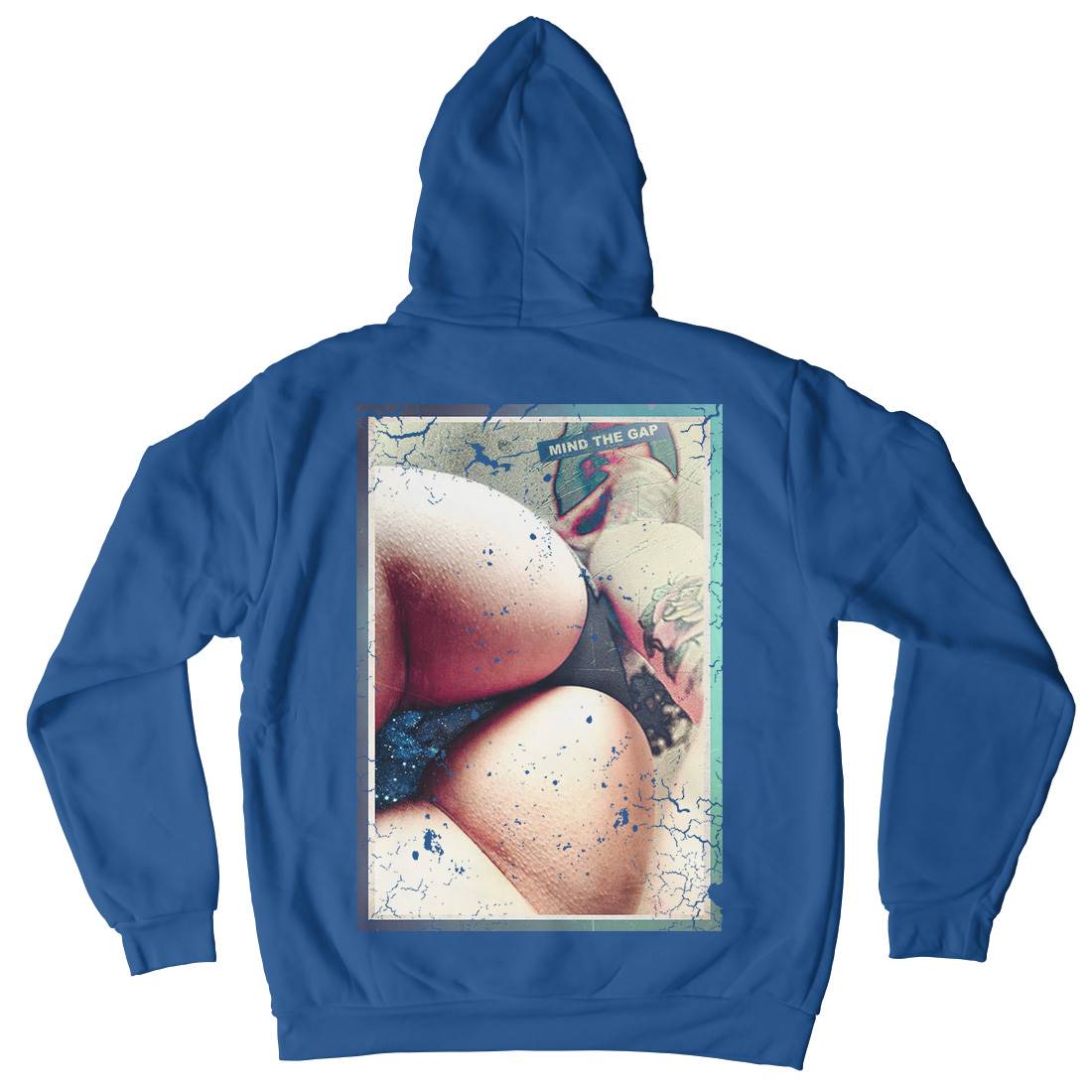 Mind The Gap Mens Hoodie With Pocket Art A878
