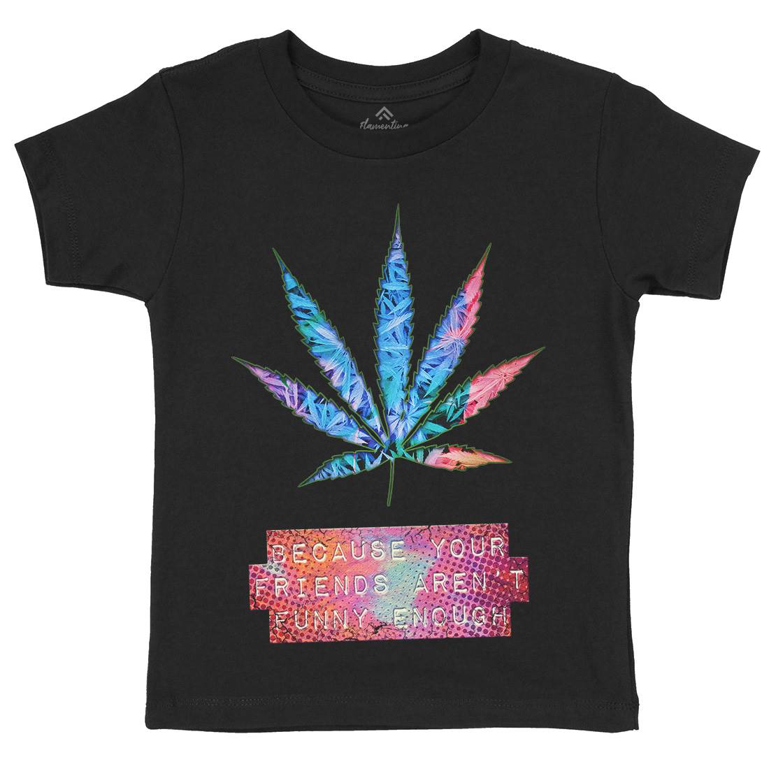 Mj Fact Kids Crew Neck T-Shirt Drugs A879