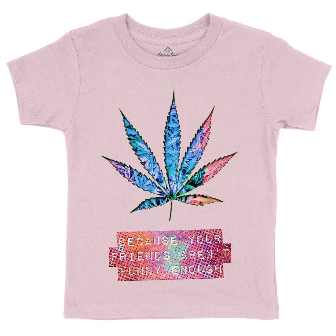 Mj Fact Kids Crew Neck T-Shirt Drugs A879