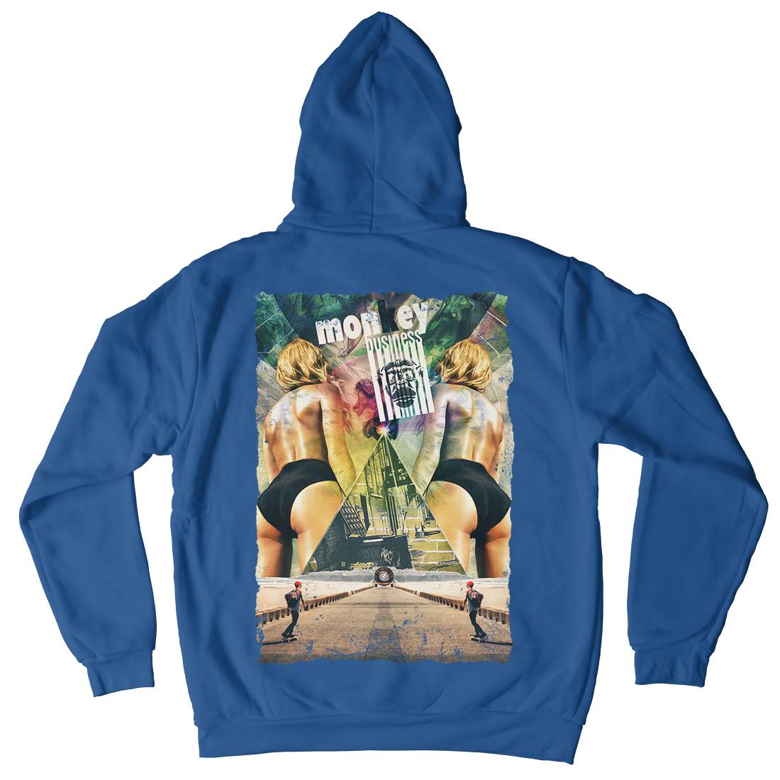 Monkey Business Mens Hoodie With Pocket Work A880