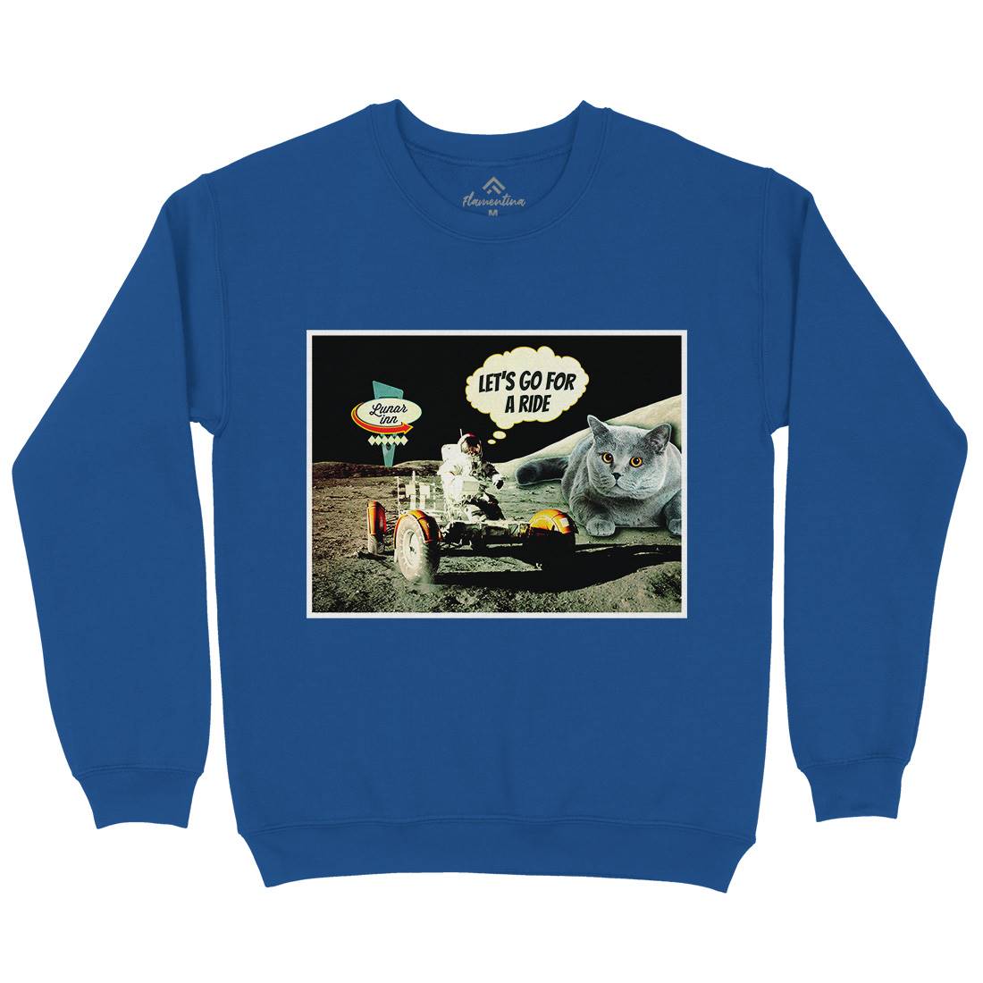 Moon Ride Kids Crew Neck Sweatshirt Space A882