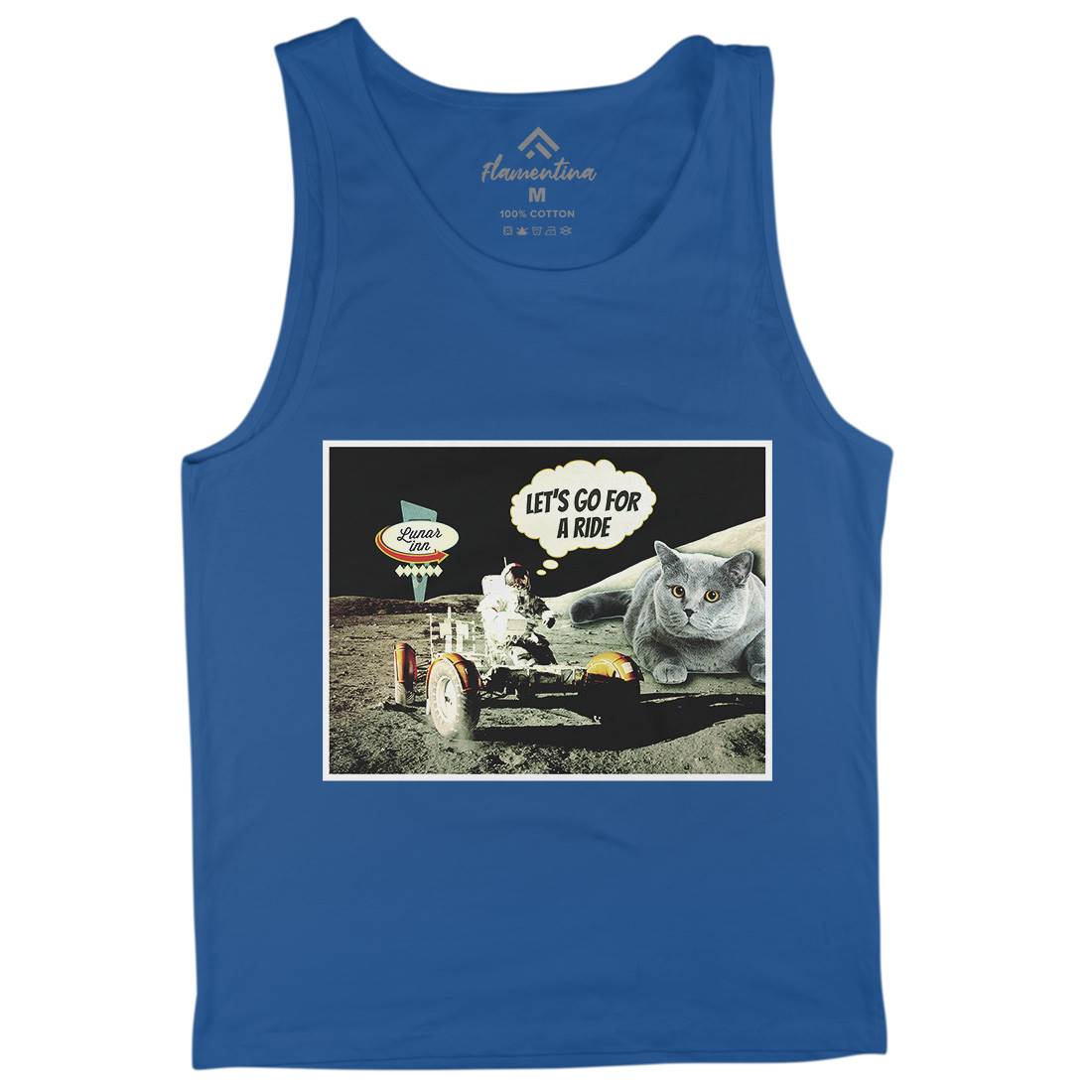 Moon Ride Mens Tank Top Vest Space A882