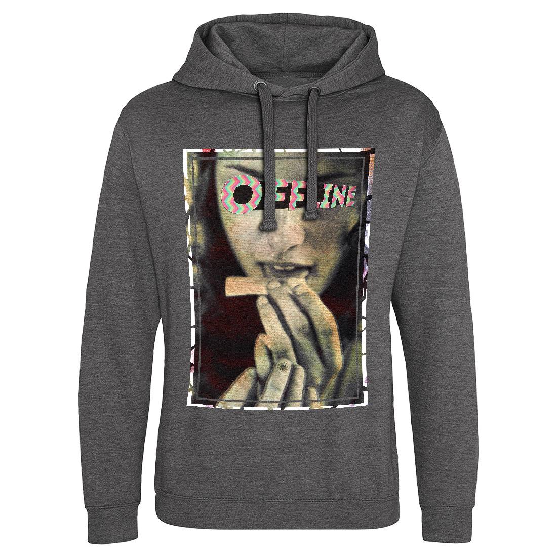 Offline Mens Hoodie Without Pocket Drugs A890