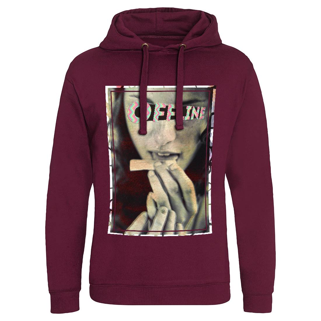 Offline Mens Hoodie Without Pocket Drugs A890
