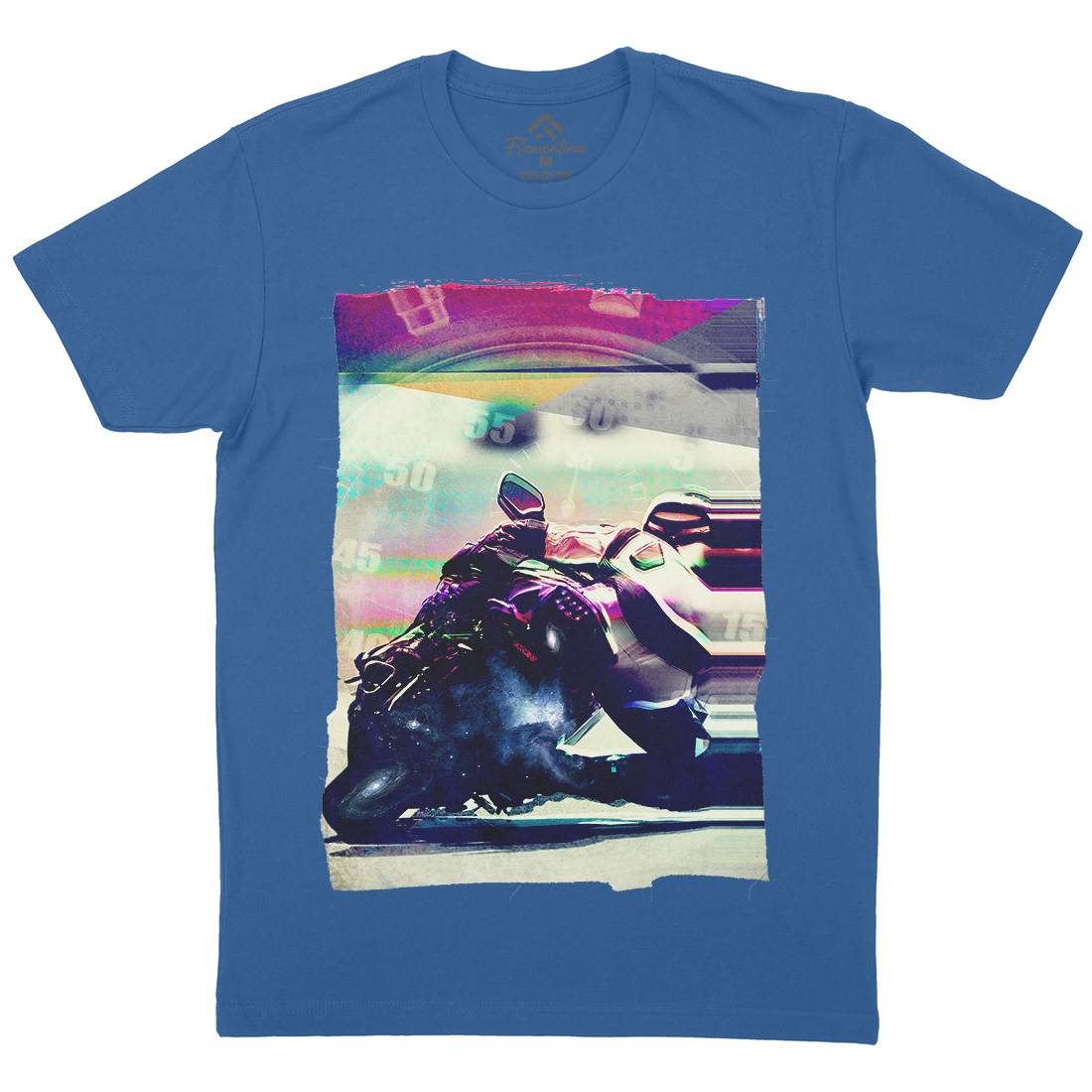 On Time Mens Crew Neck T-Shirt Motorcycles A891