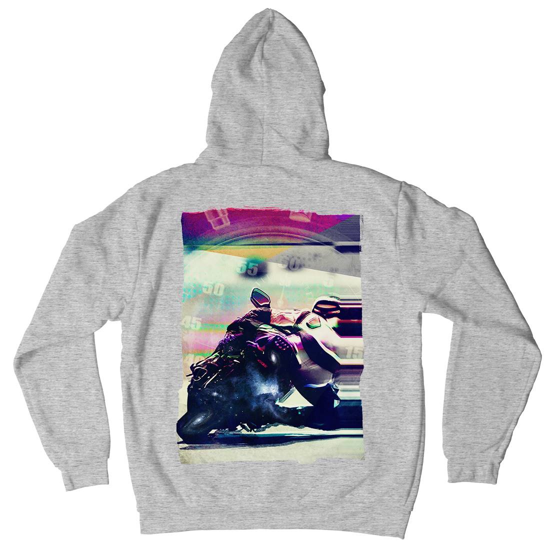 On Time Mens Hoodie With Pocket Motorcycles A891
