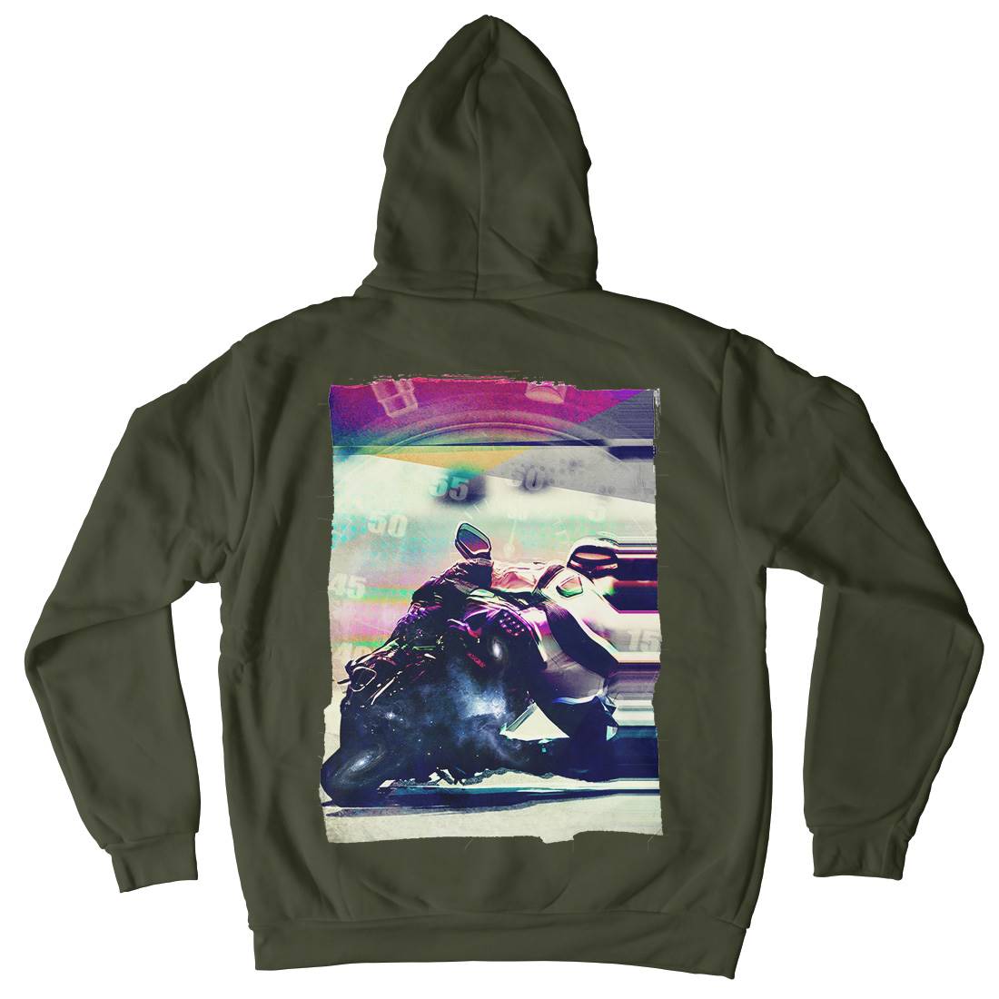 On Time Kids Crew Neck Hoodie Motorcycles A891