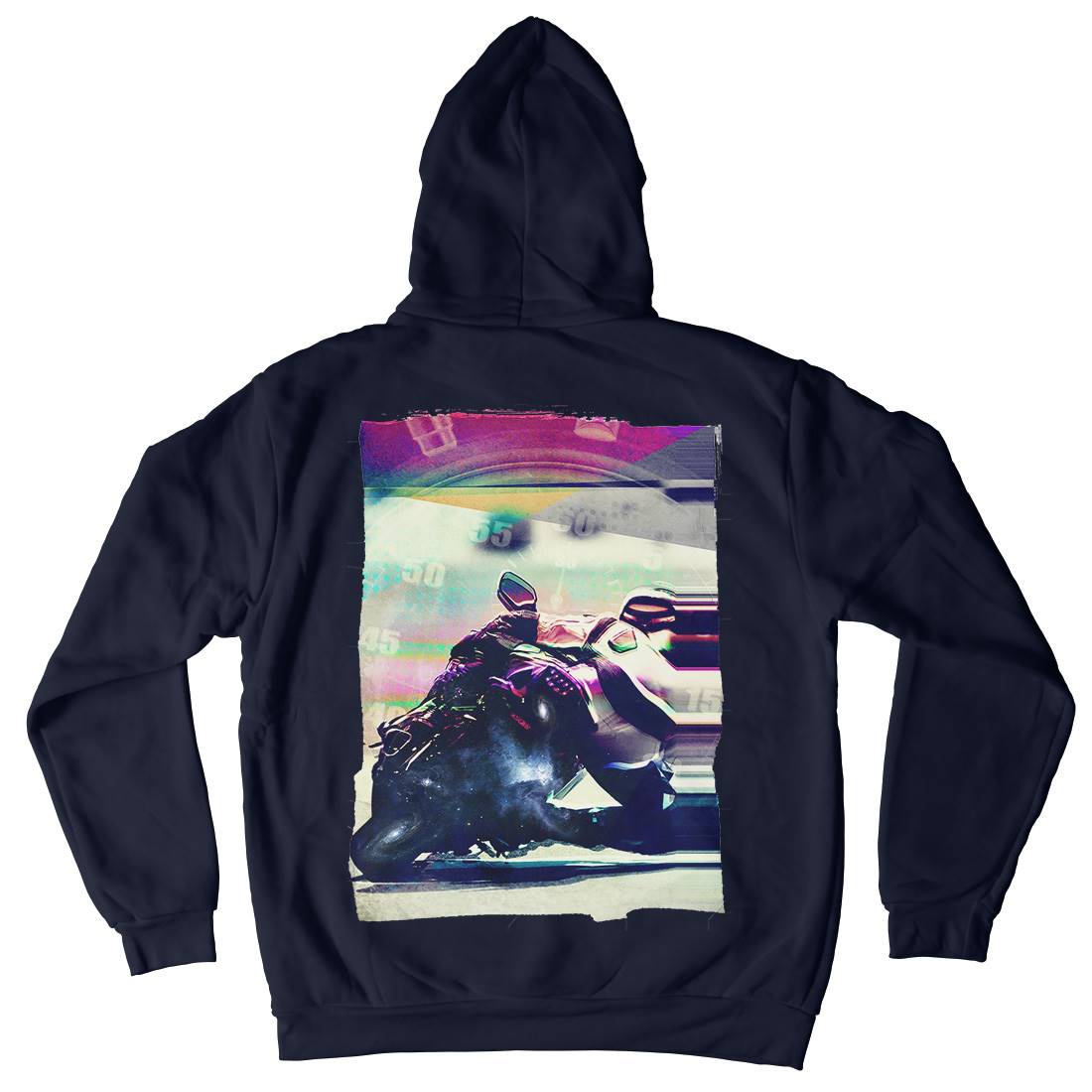 On Time Mens Hoodie With Pocket Motorcycles A891