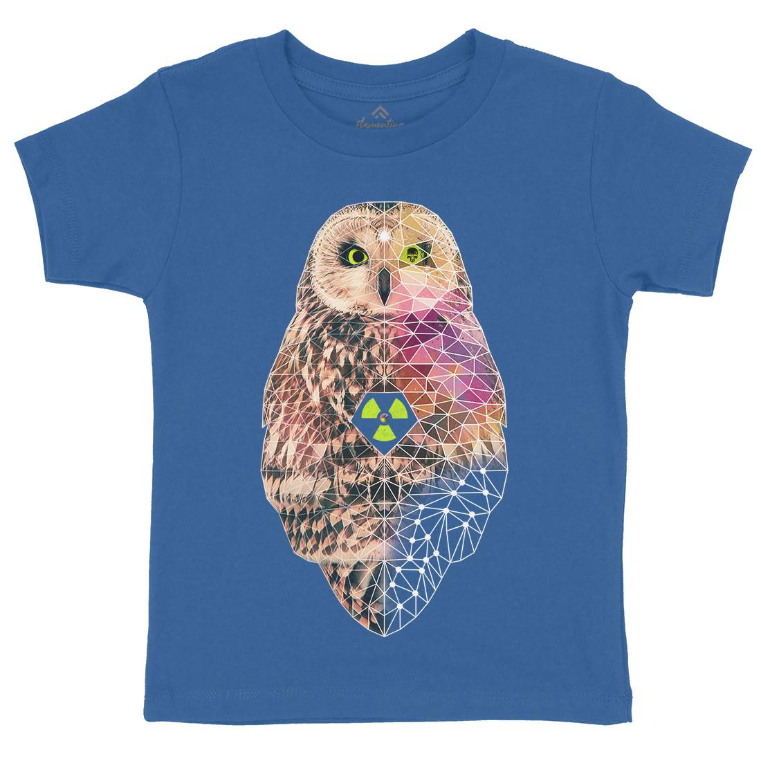 Poly Owlism Kids Crew Neck T-Shirt Animals A894