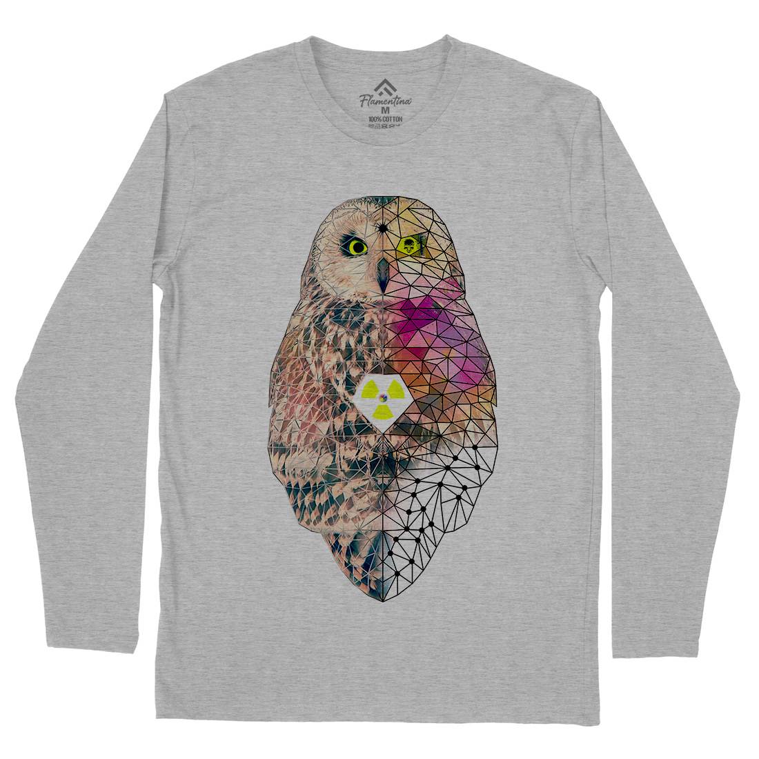 Poly Owlism Mens Long Sleeve T-Shirt Animals A894