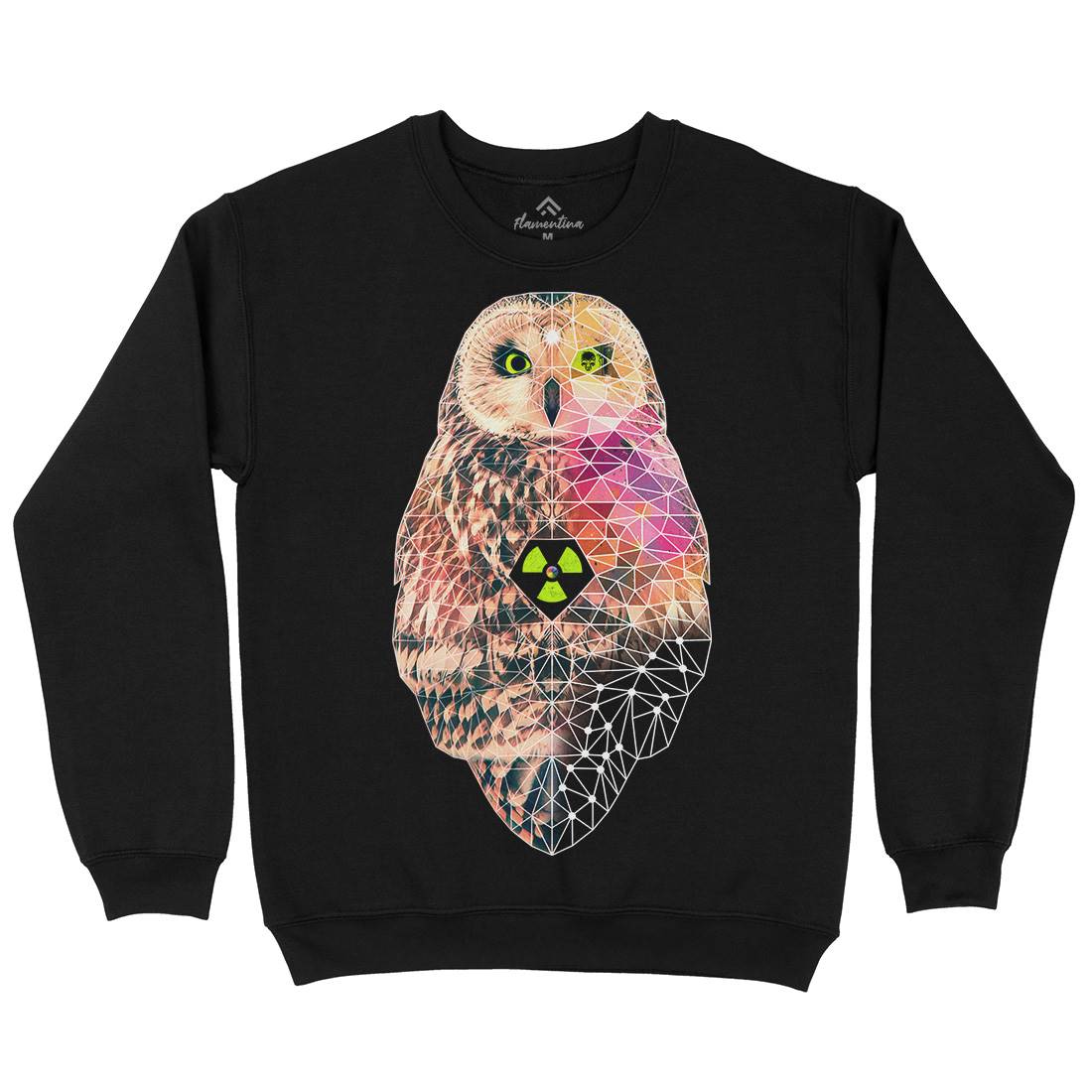 Poly Owlism Mens Crew Neck Sweatshirt Animals A894