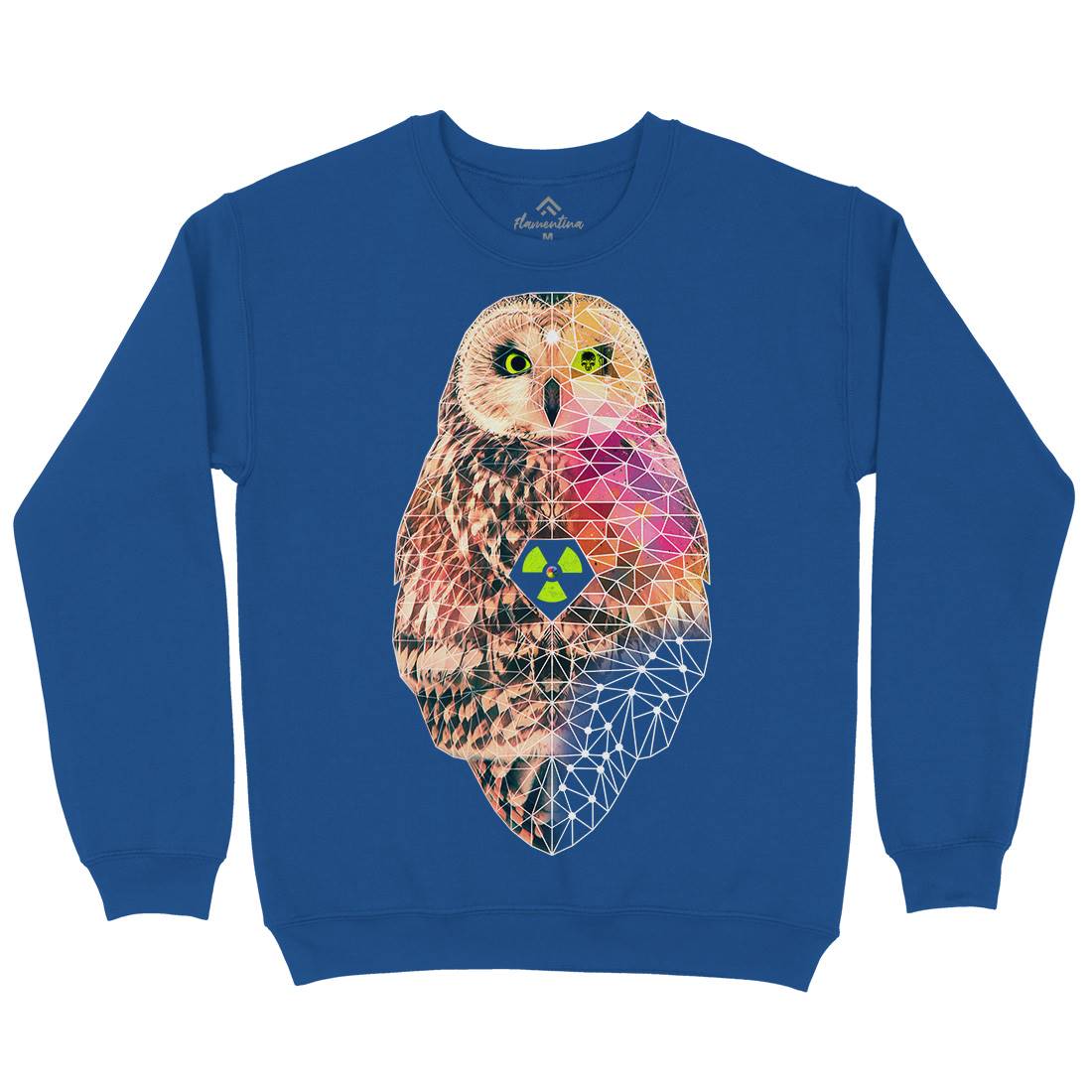 Poly Owlism Kids Crew Neck Sweatshirt Animals A894