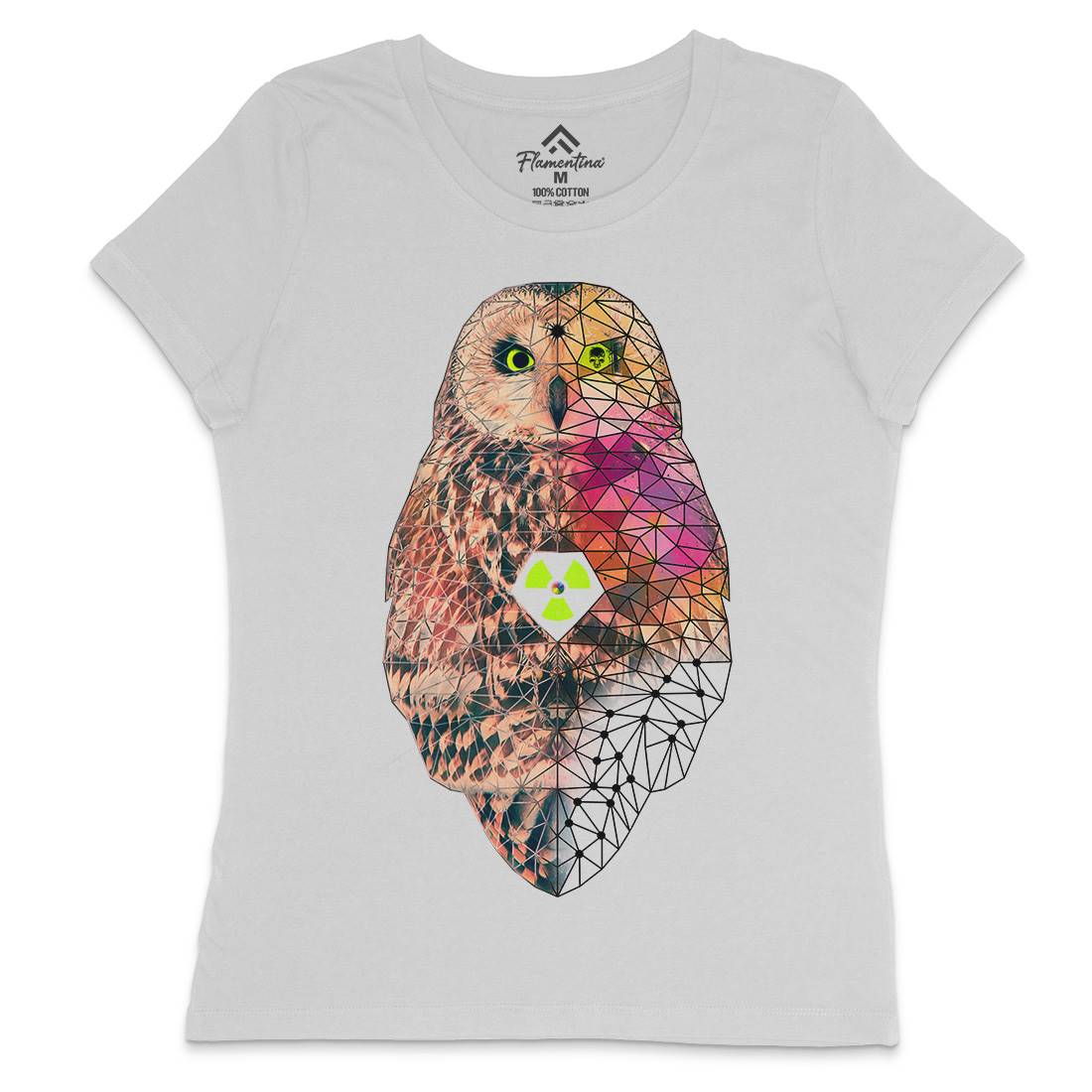 Poly Owlism Womens Crew Neck T-Shirt Animals A894