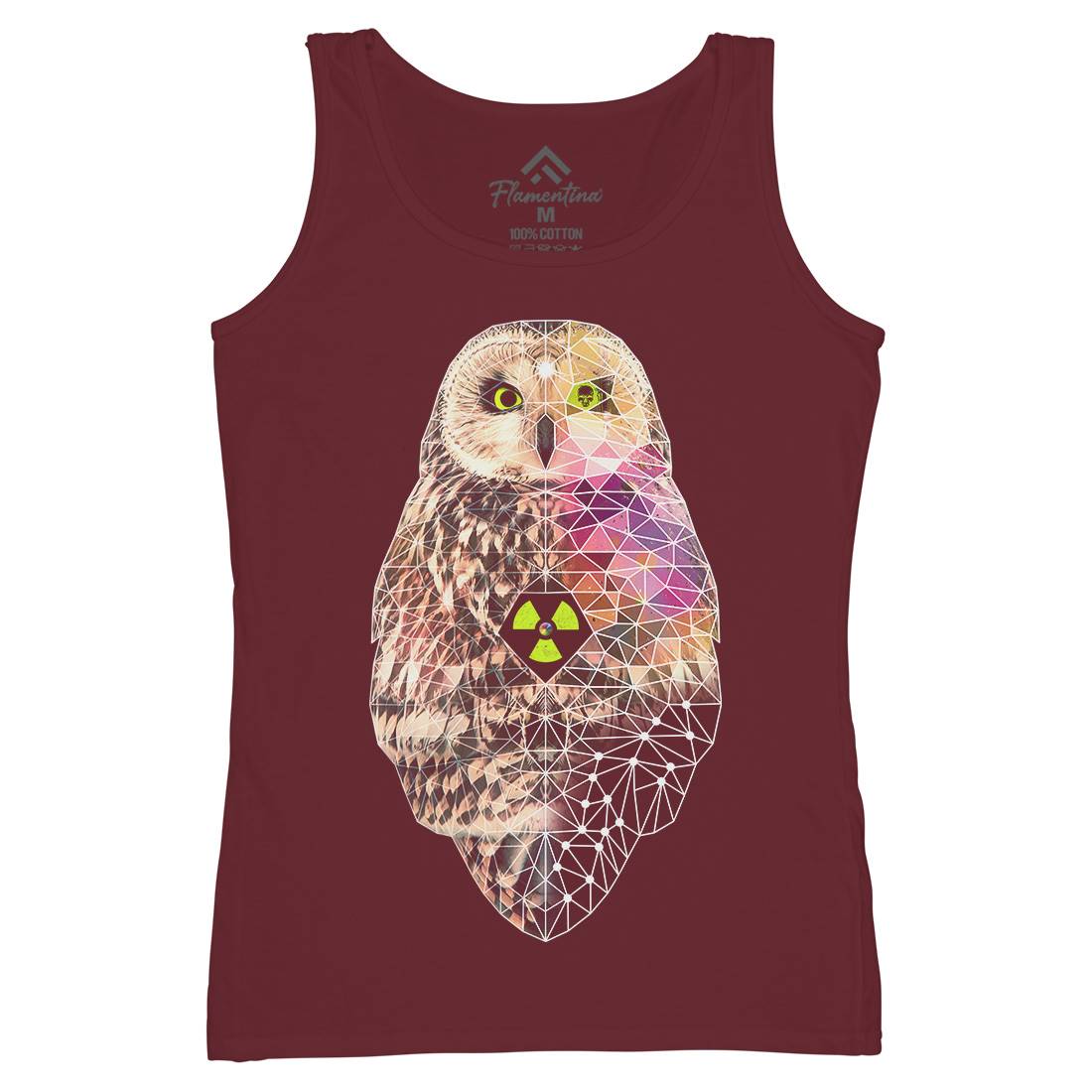 Poly Owlism Womens Organic Tank Top Vest Animals A894