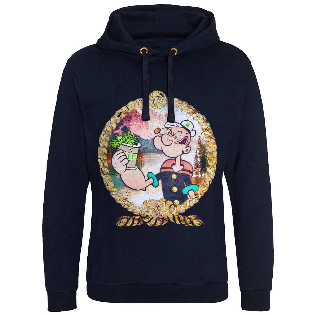 Secret Mens Hoodie Without Pocket Drugs A895