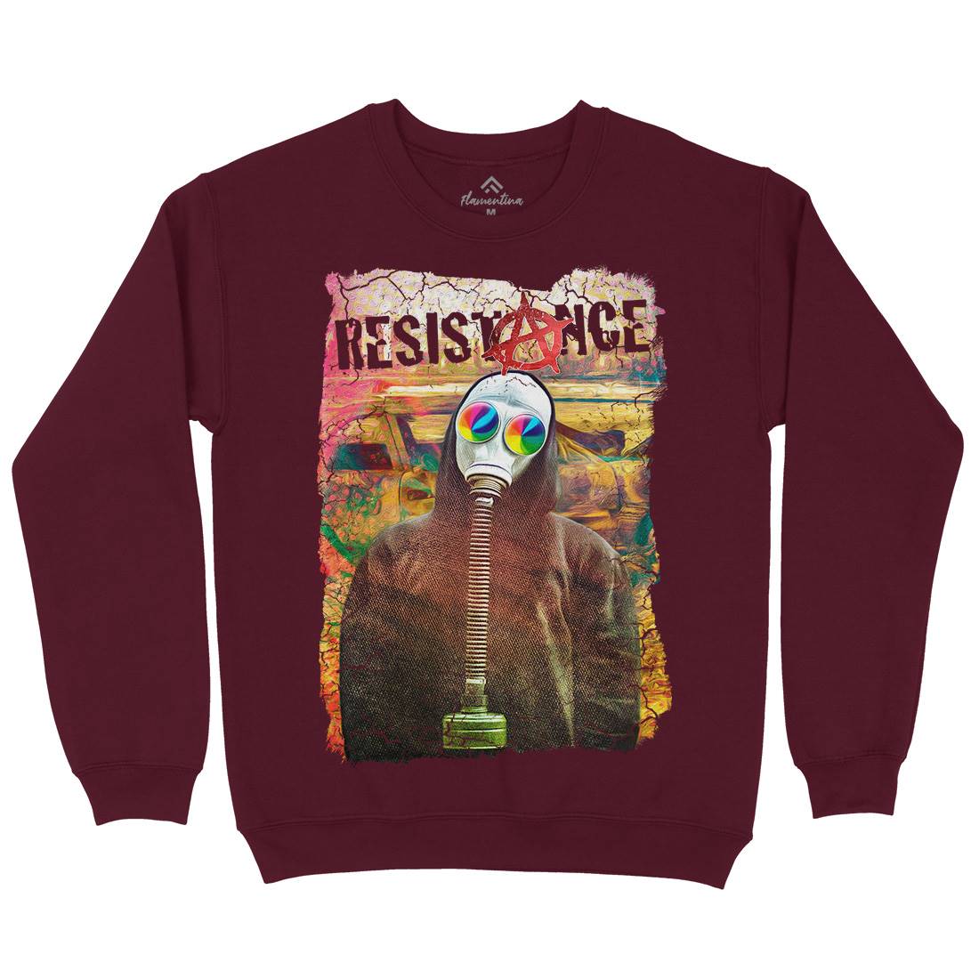 Resistance Kids Crew Neck Sweatshirt Illuminati A898