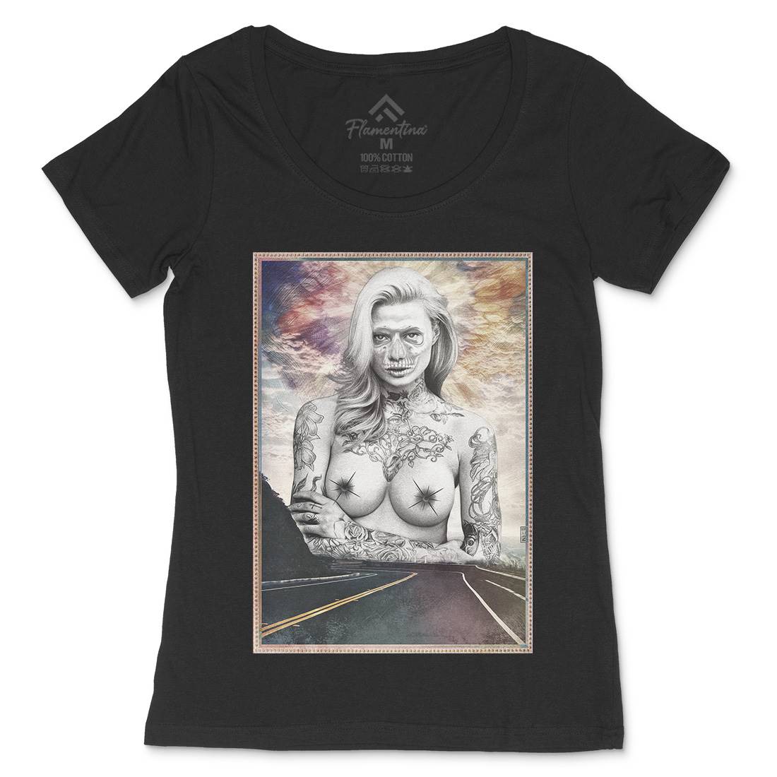 San Francisco Thing Womens Scoop Neck T-Shirt Art A900