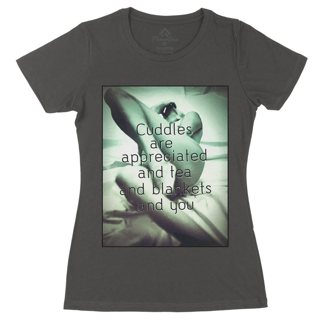Serious Stuff Womens Organic Crew Neck T-Shirt Art A905