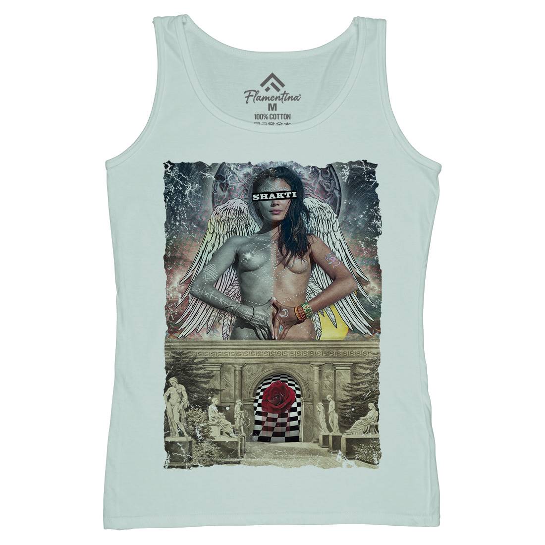 Shakti Womens Organic Tank Top Vest Art A906
