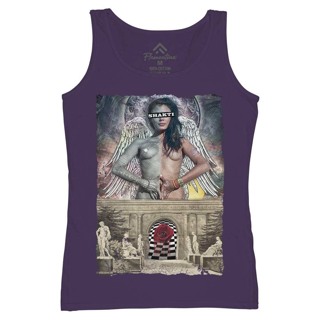 Shakti Womens Organic Tank Top Vest Art A906