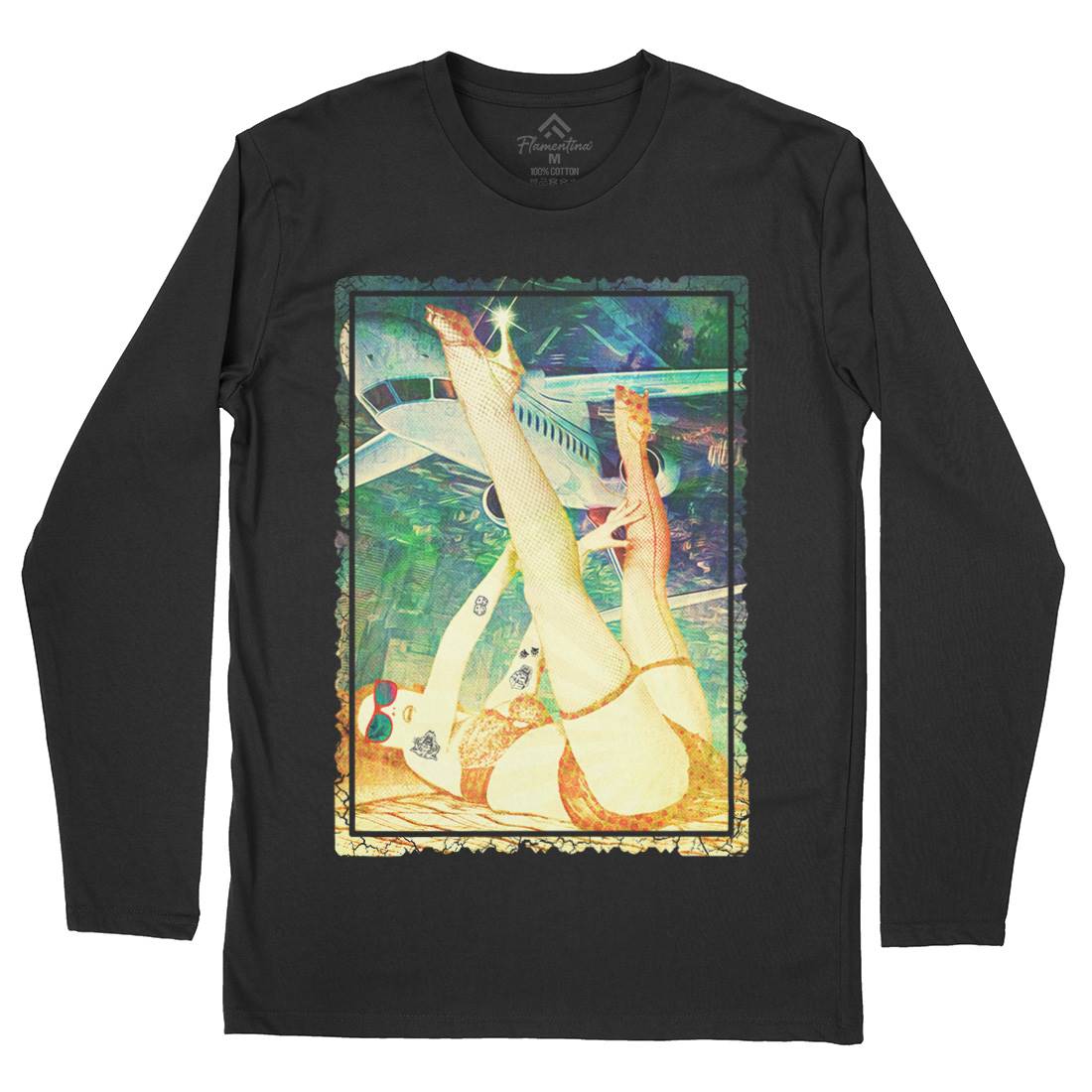 Showgirl Mens Long Sleeve T-Shirt Art A909