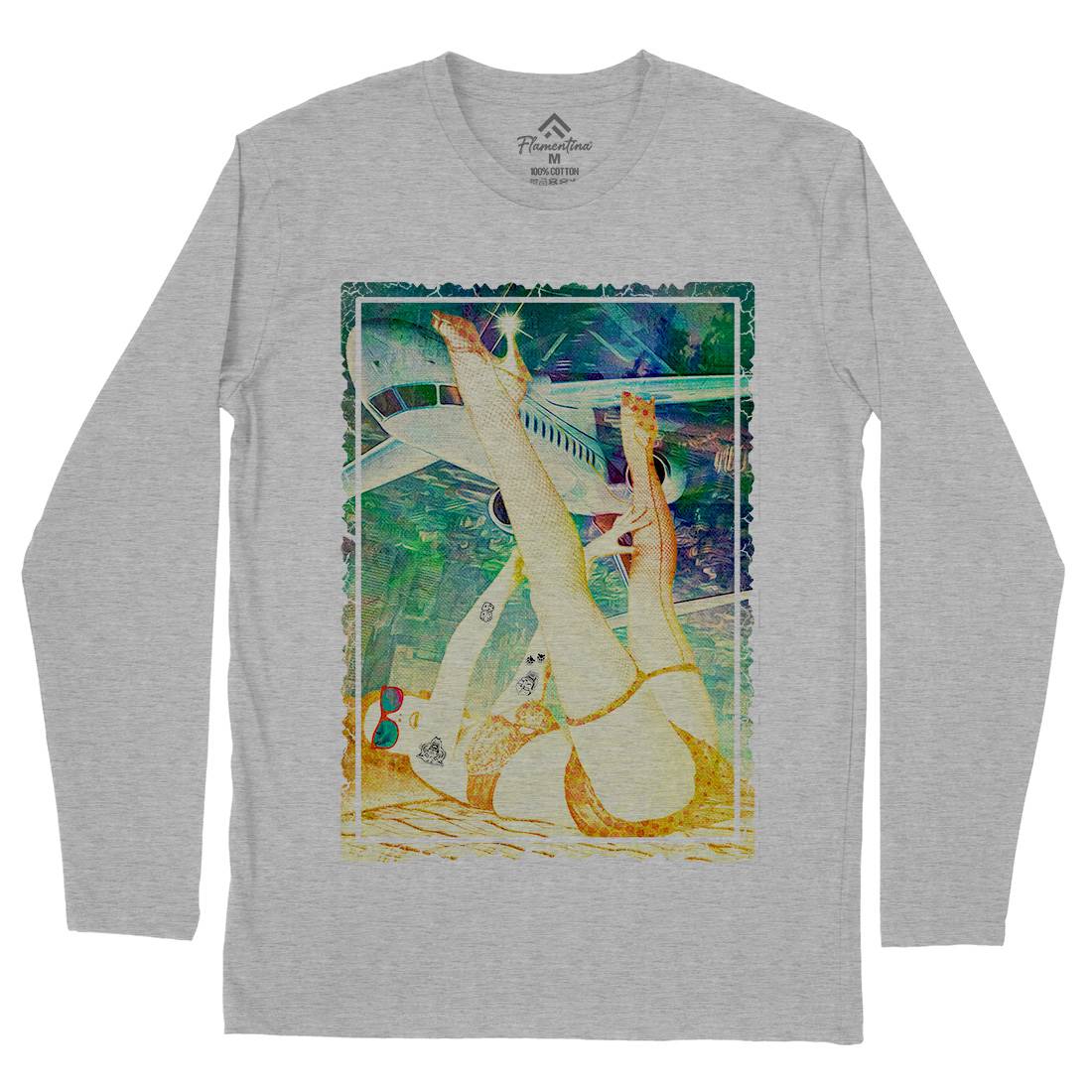 Showgirl Mens Long Sleeve T-Shirt Art A909