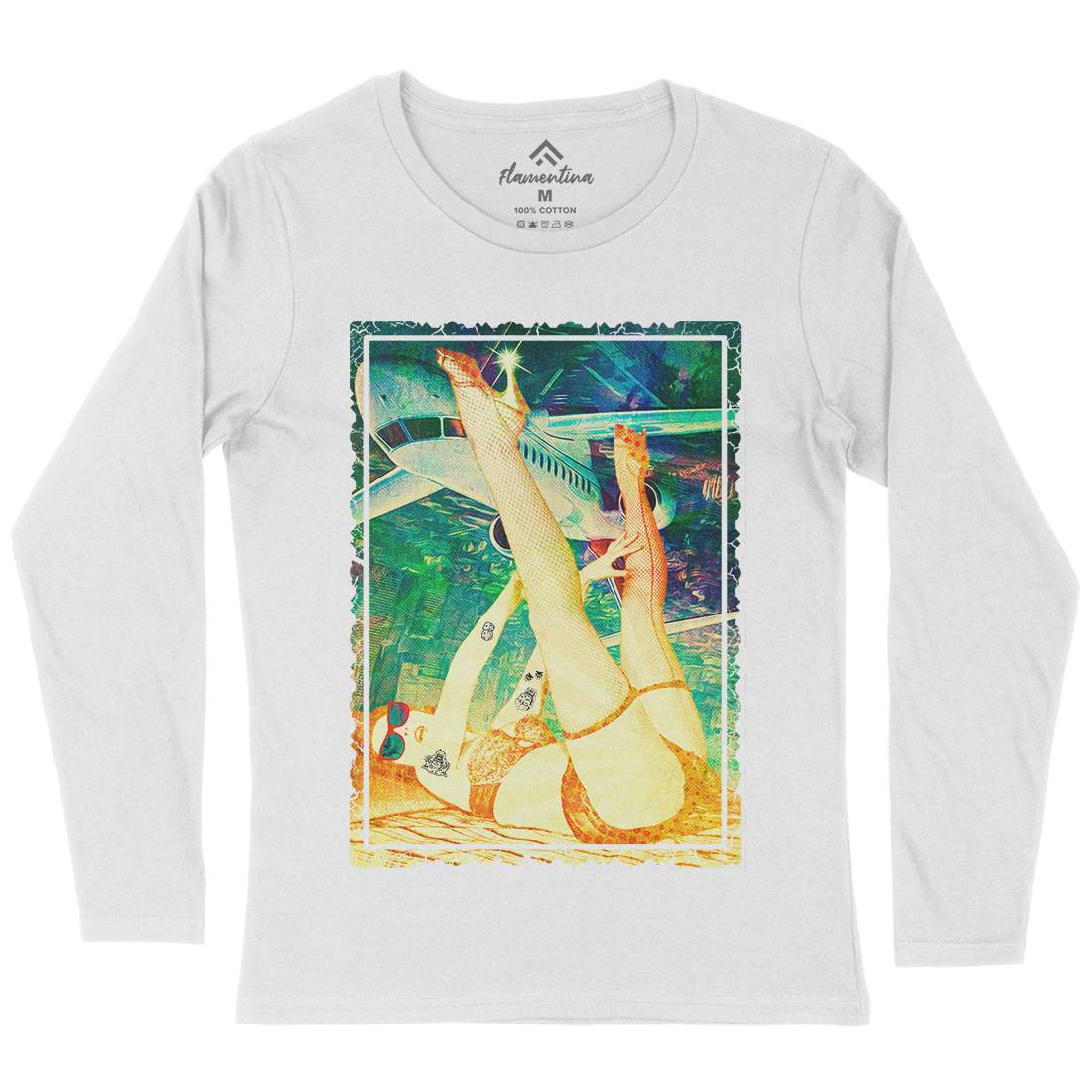 Showgirl Womens Long Sleeve T-Shirt Art A909