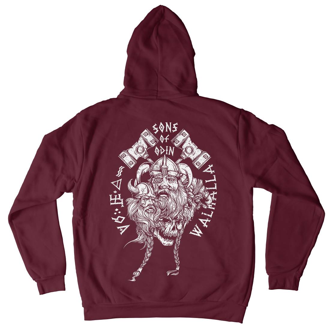 Sons Of Odin Kids Crew Neck Hoodie Warriors A911